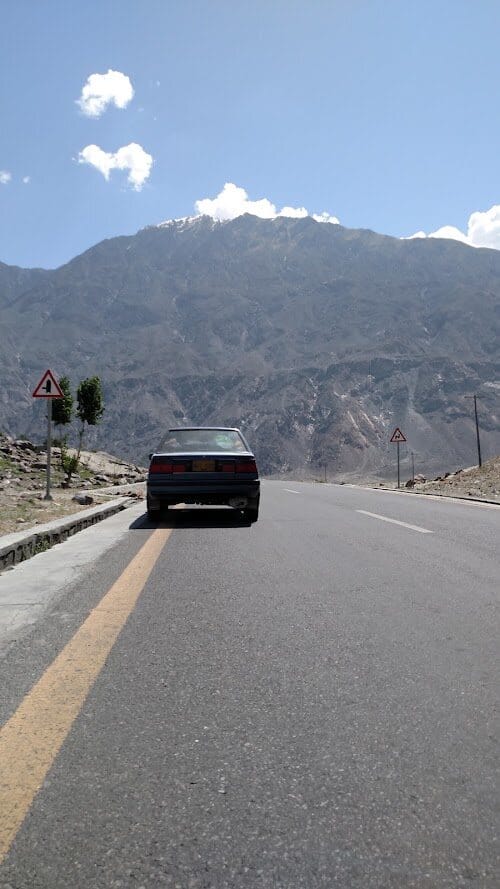 Chilas to Gilgit.