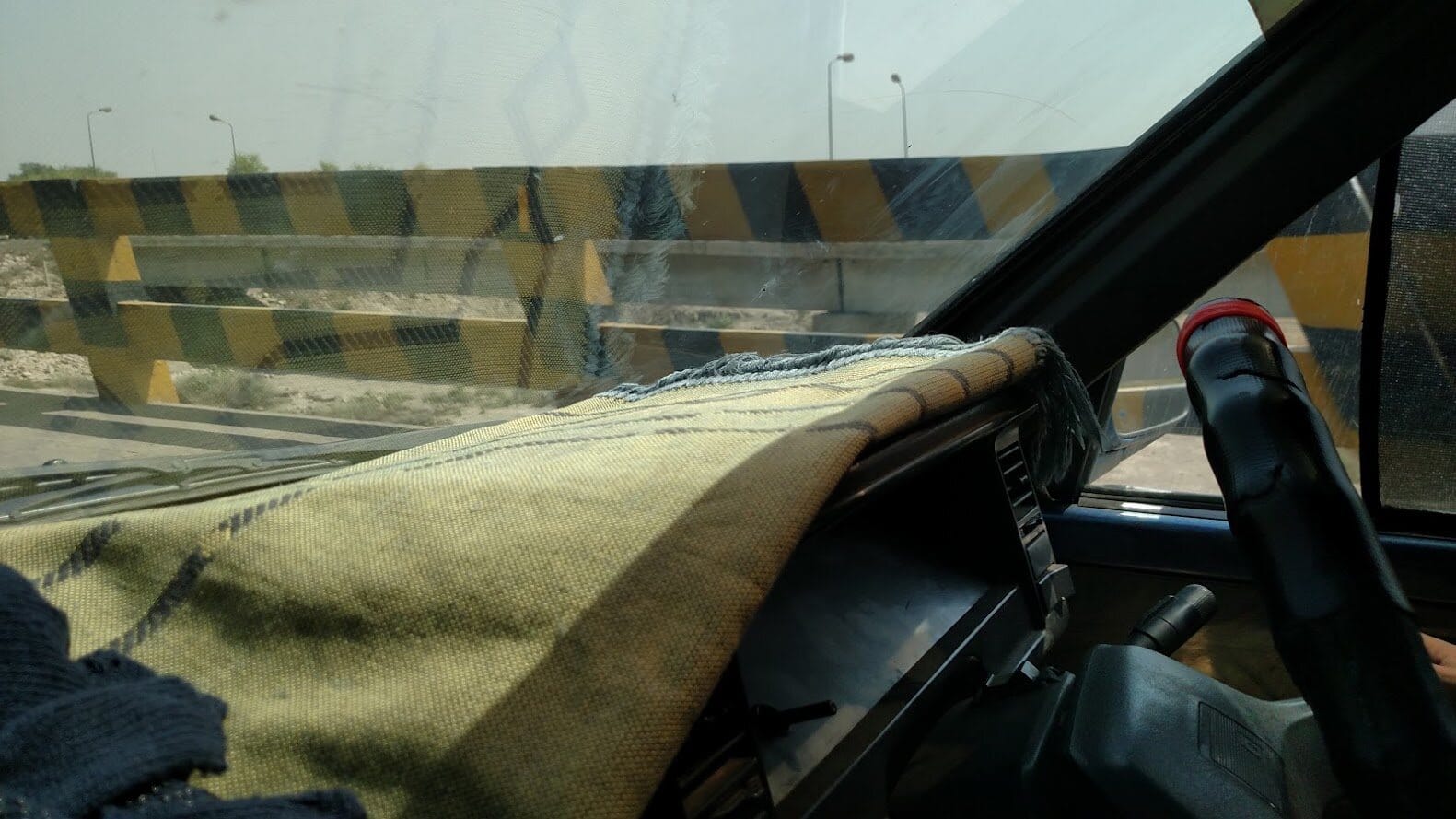 Day 2, mostly through the windscreen.