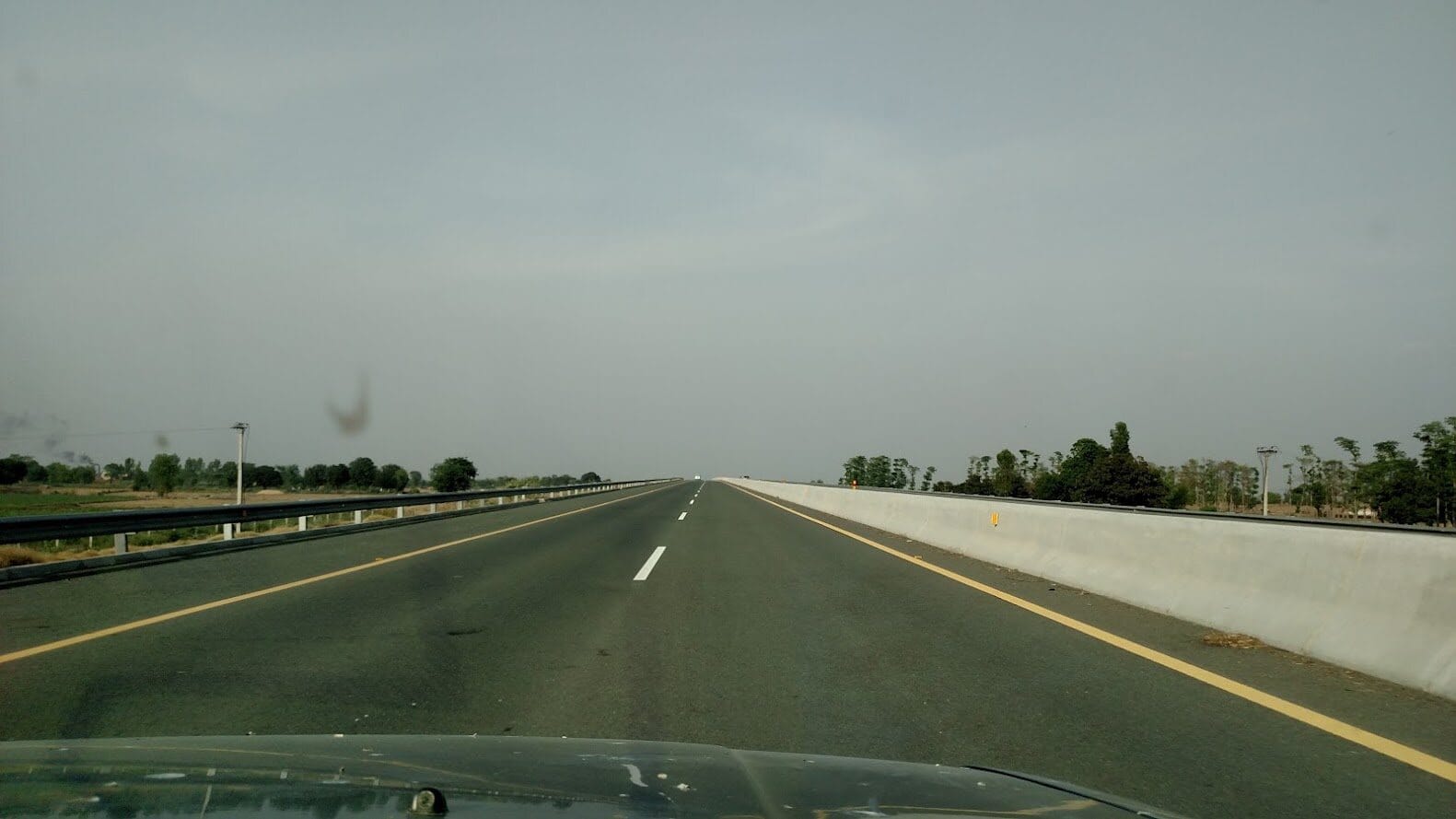 Faisalabad Motorway: ghost town.