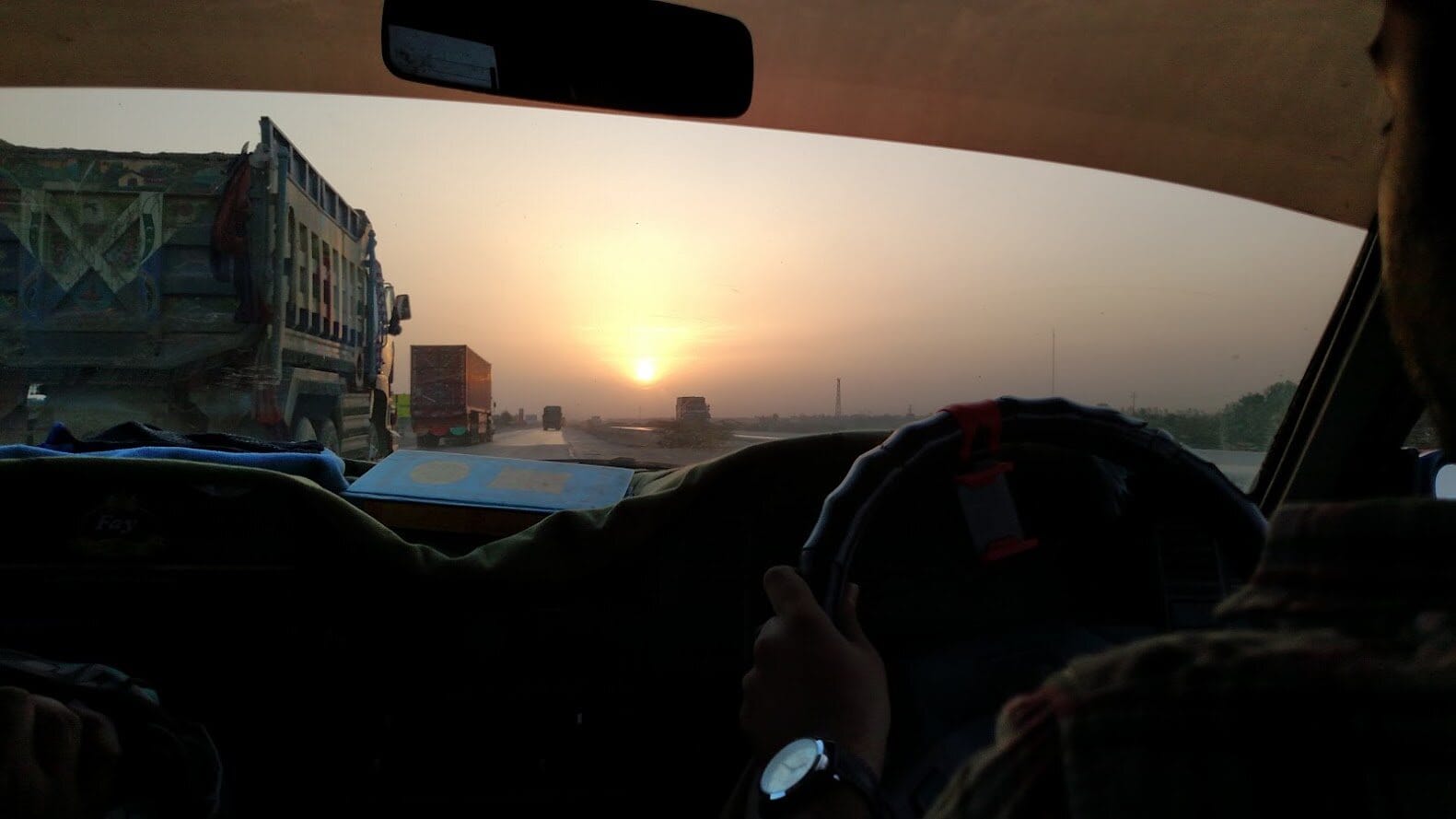 The road, Day 1.