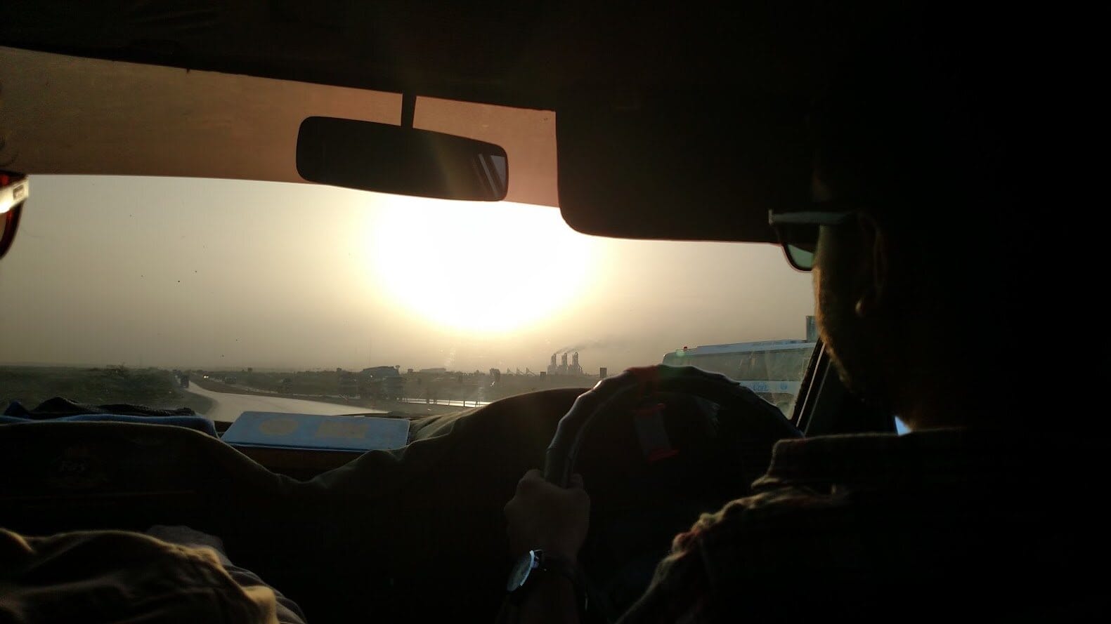 The road, Day 1.