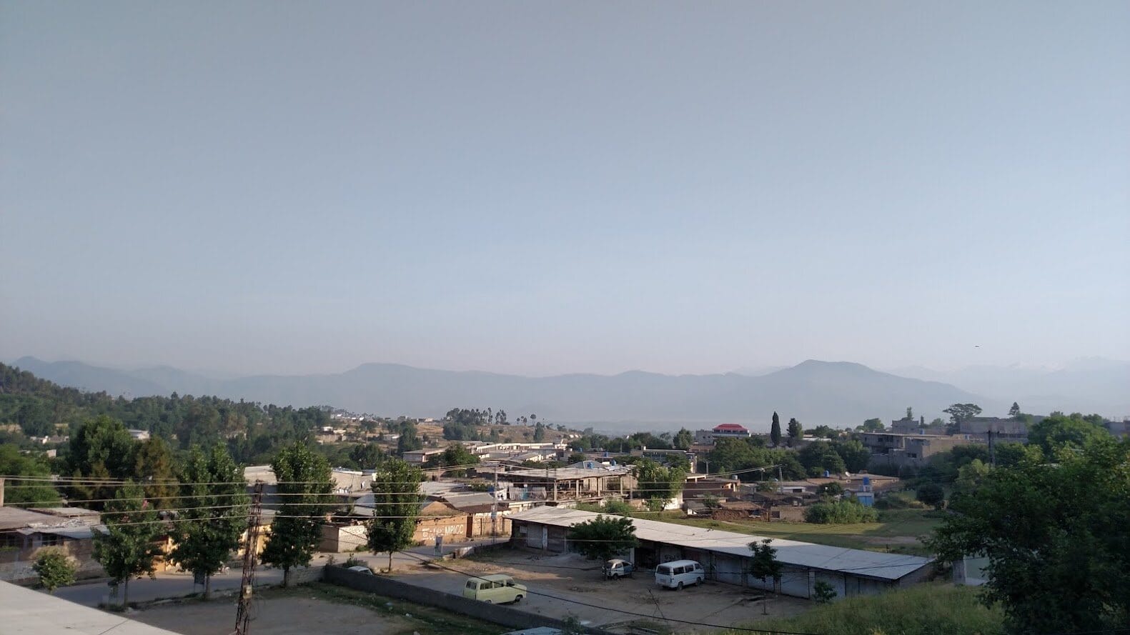 Early morning at Mansehra.