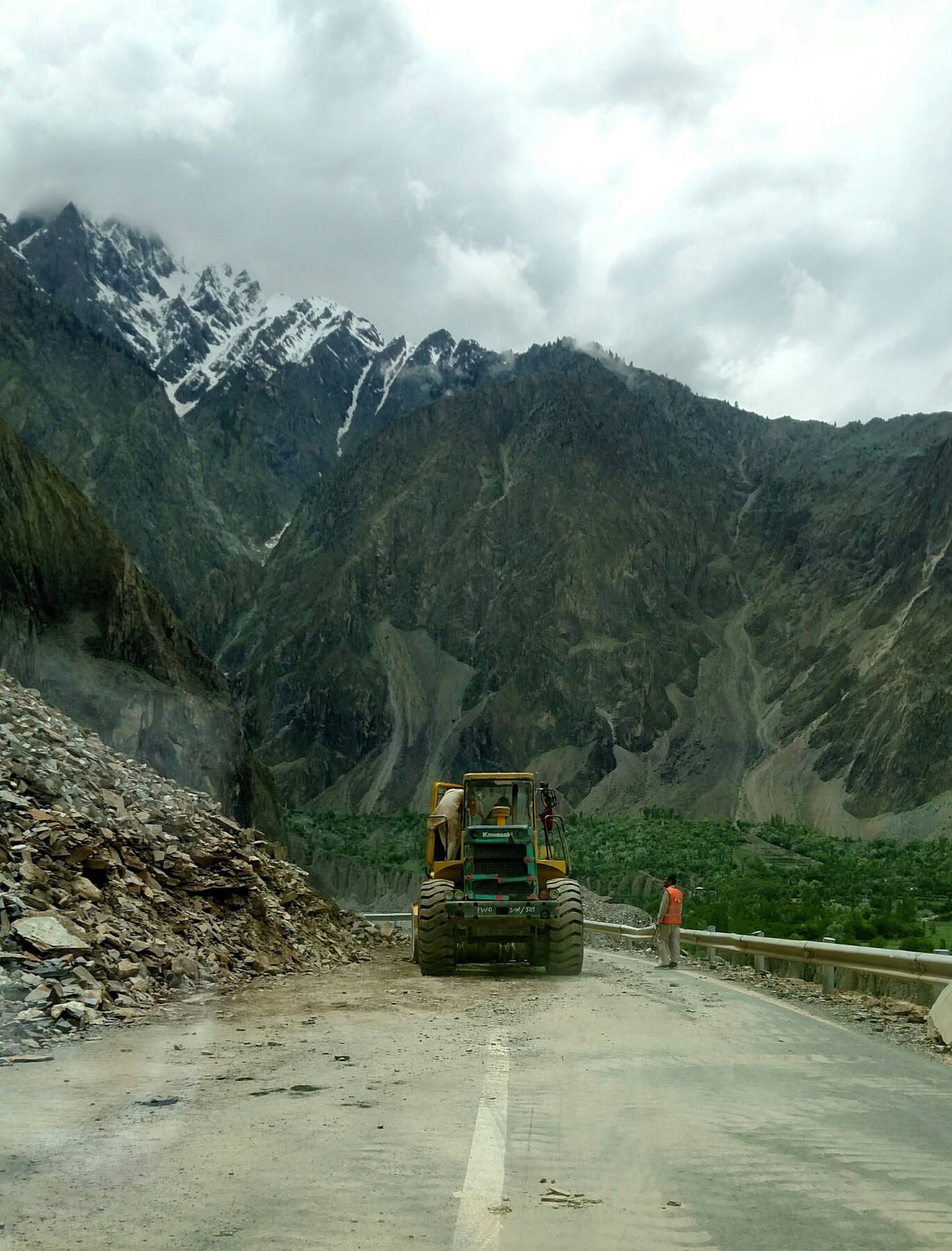 Someone else's road works.