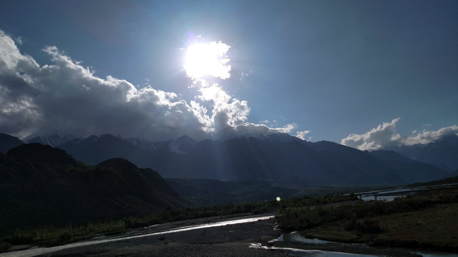 The valley on the way to Gupis.
