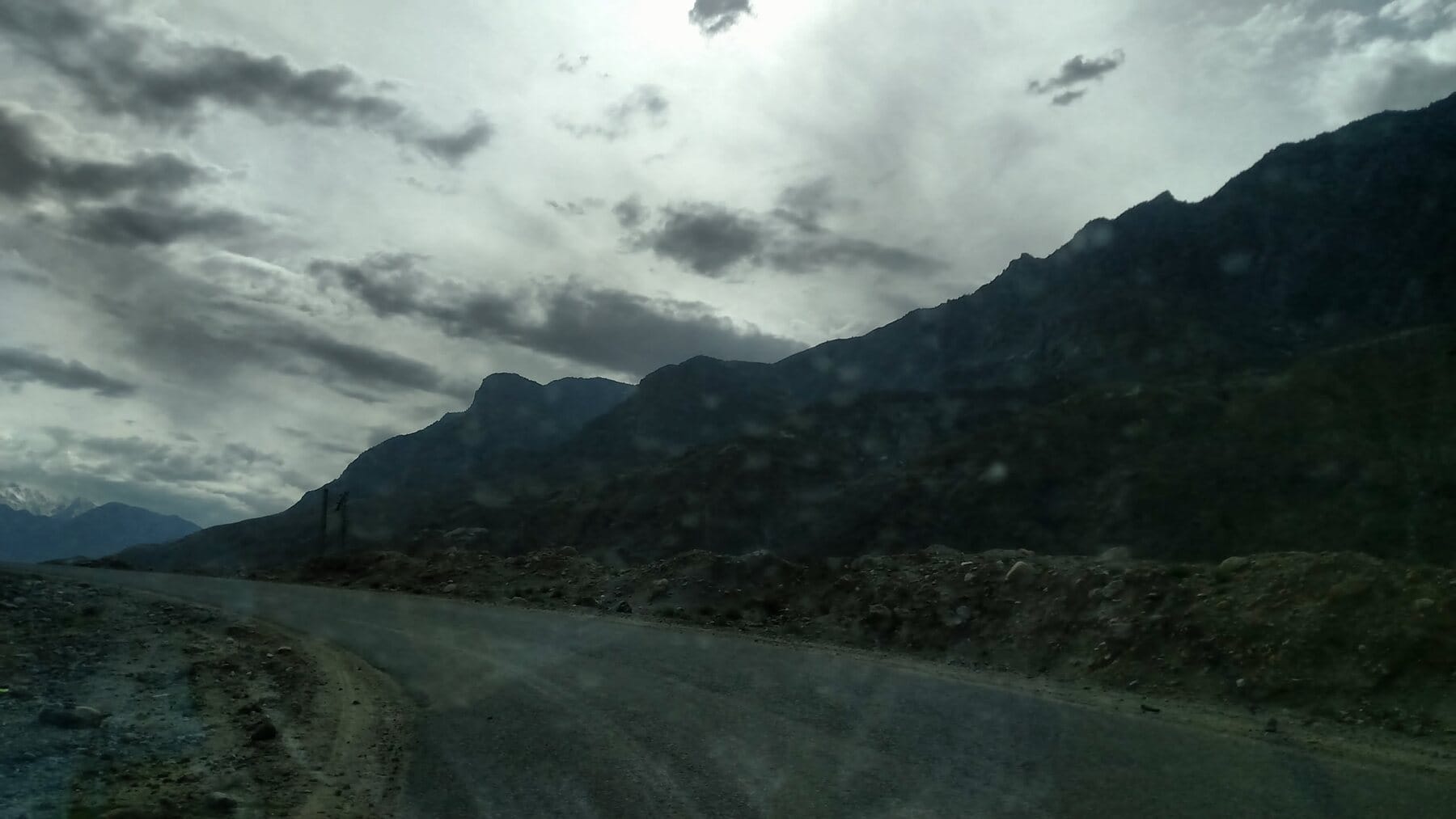 Clouds over the valley.