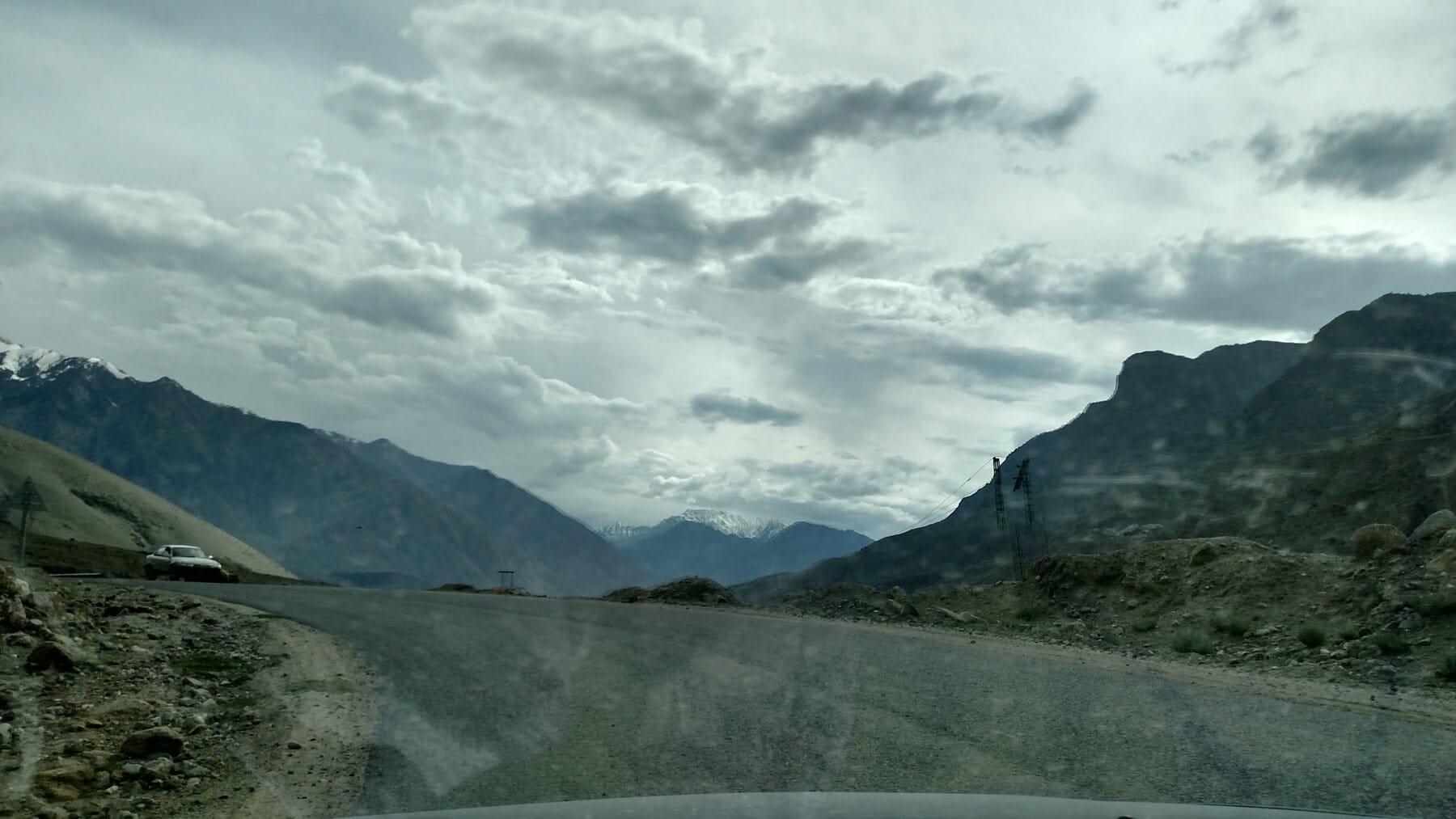Clouds over the valley.